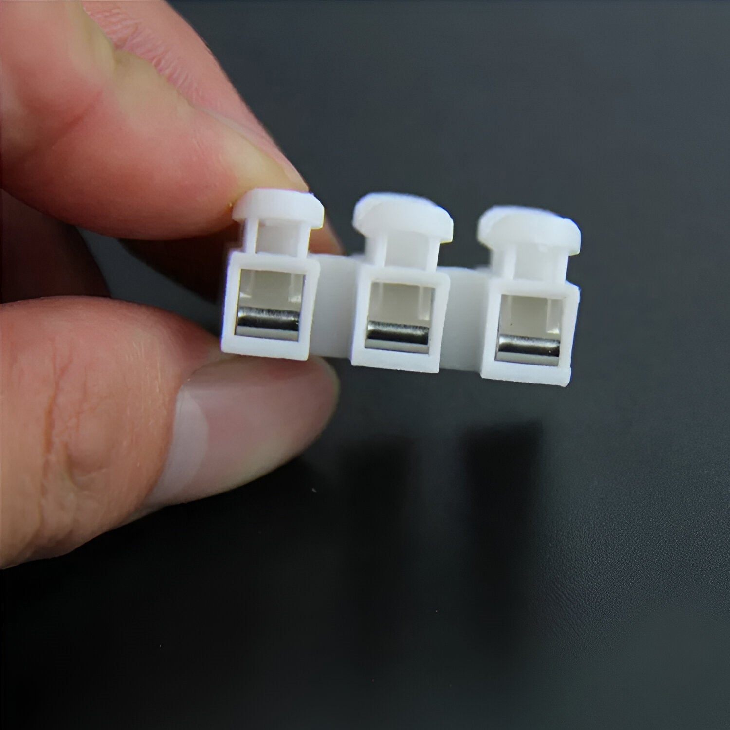 Self Locking Quick Splice Wire Terminals Easy Electrical Connectors ~ 5644