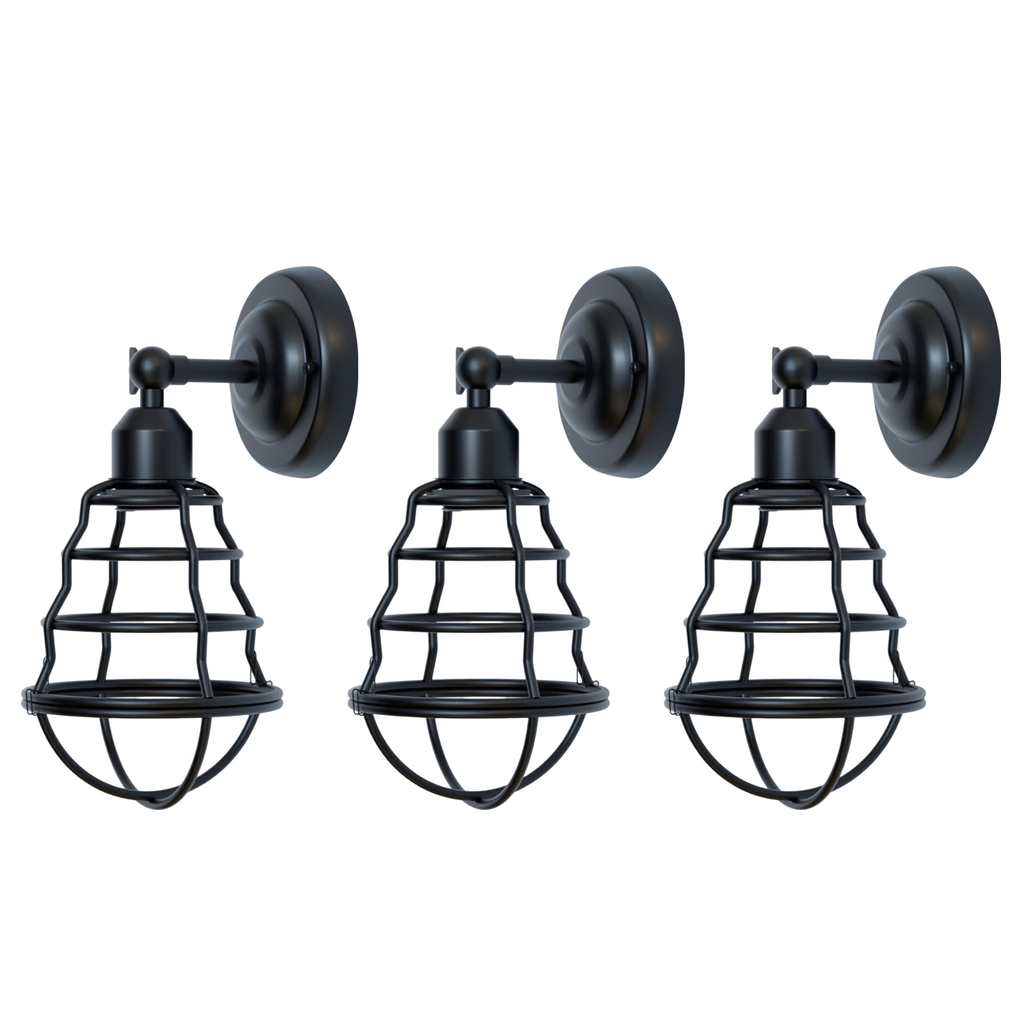 Industrial Vintage Adjustable Metal Wall Sconce Lamp for Bedroom Living Room Home