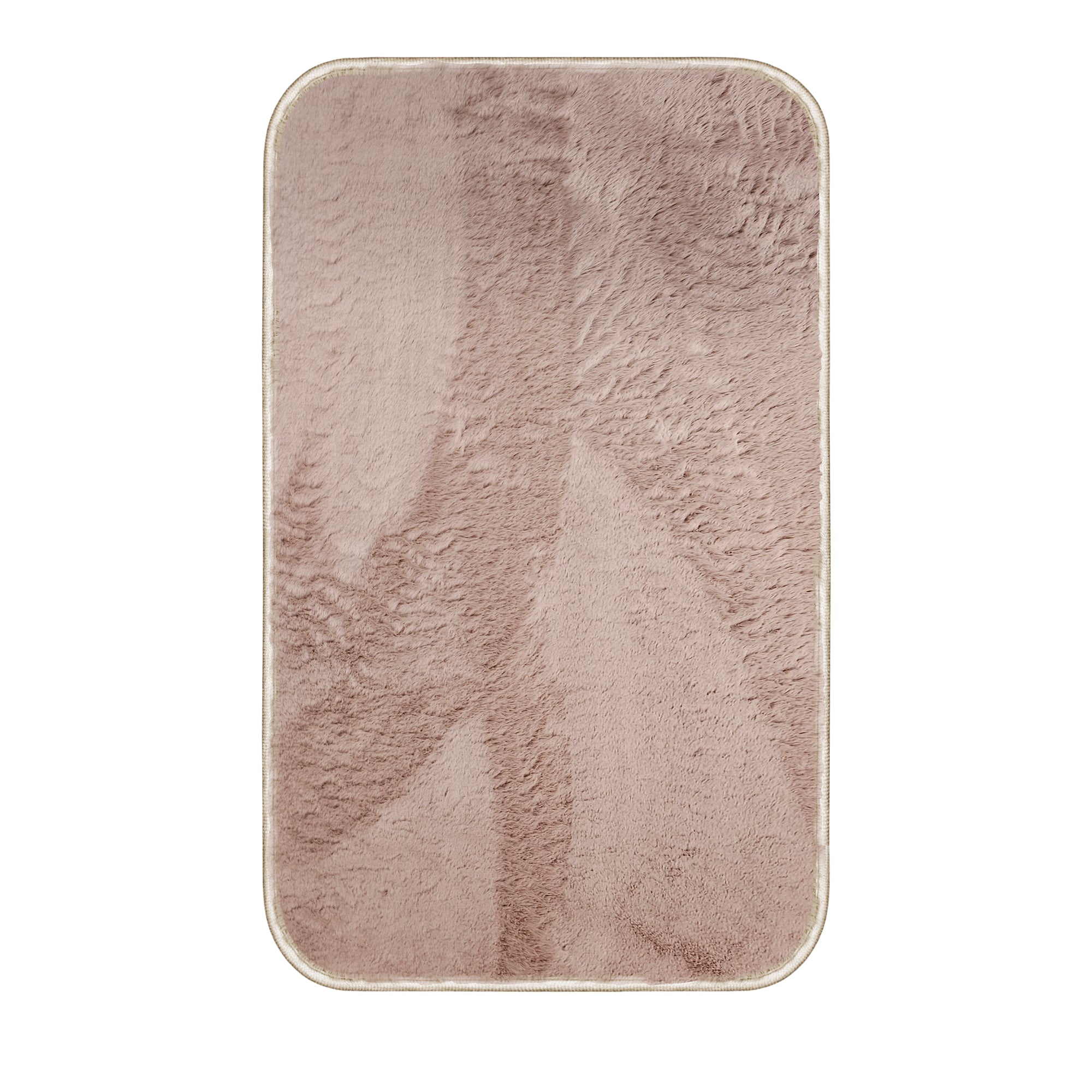 Fluffy Soft Washable Non-Slip Microfiber Doormat for Home Entryway & Bath