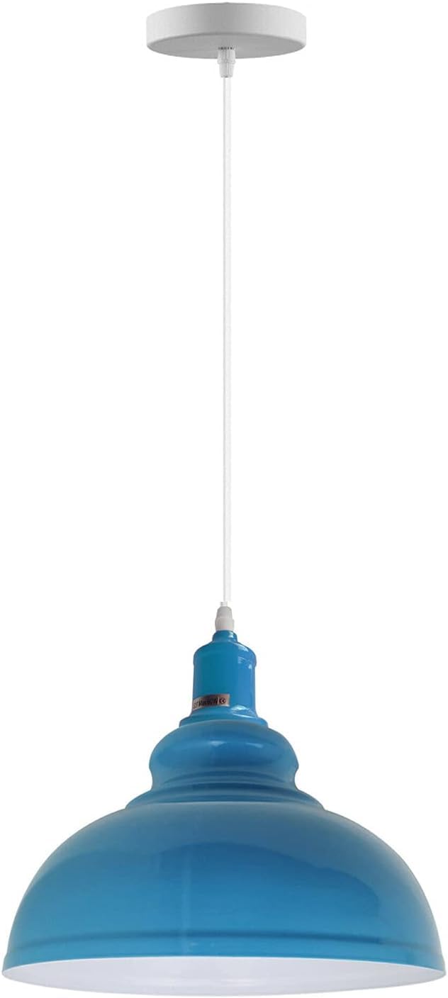 Vintage Pendant Light With E27 Holder ~6197