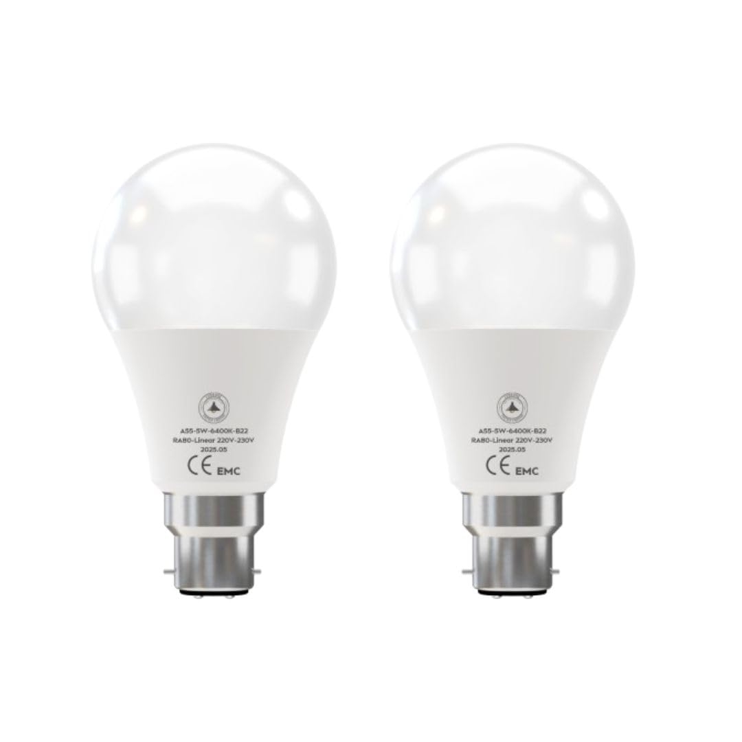 5W B22 Bayonet Bulb Globe Cool White LED light Bulb~6261