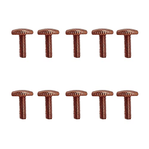 Durable M4 Knurled Thumb Screws: Fully Threaded Metal Fasteners for Industrial Use