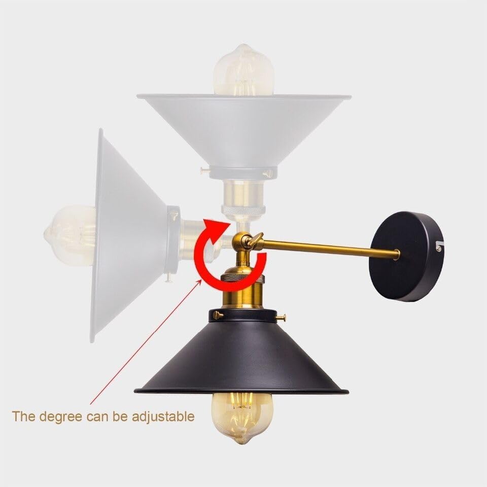 Industrial Metal Wall Sconce LED Light Fixtures ~ 6278