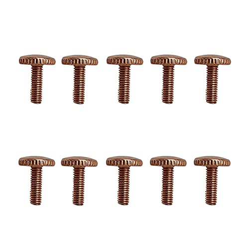 Durable M4 Knurled Thumb Screws: Fully Threaded Metal Fasteners for Industrial Use