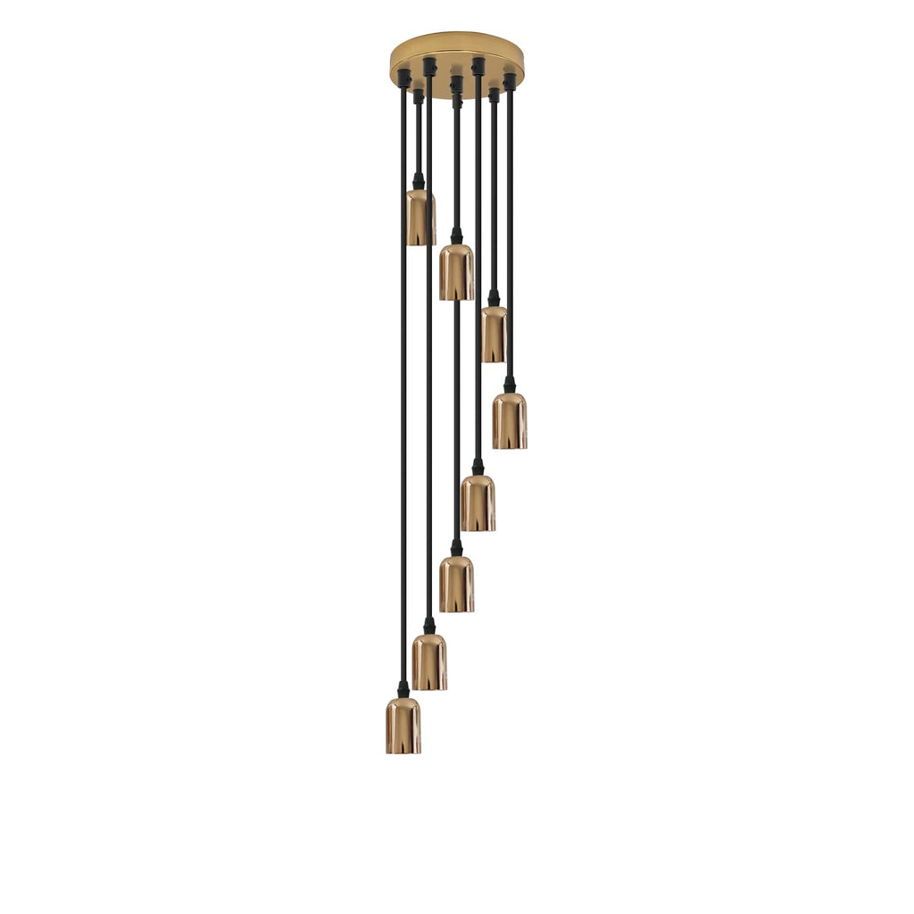 Modern Industrial E27 Pendant Light Fitting - Adjustable Height Kitchen Island