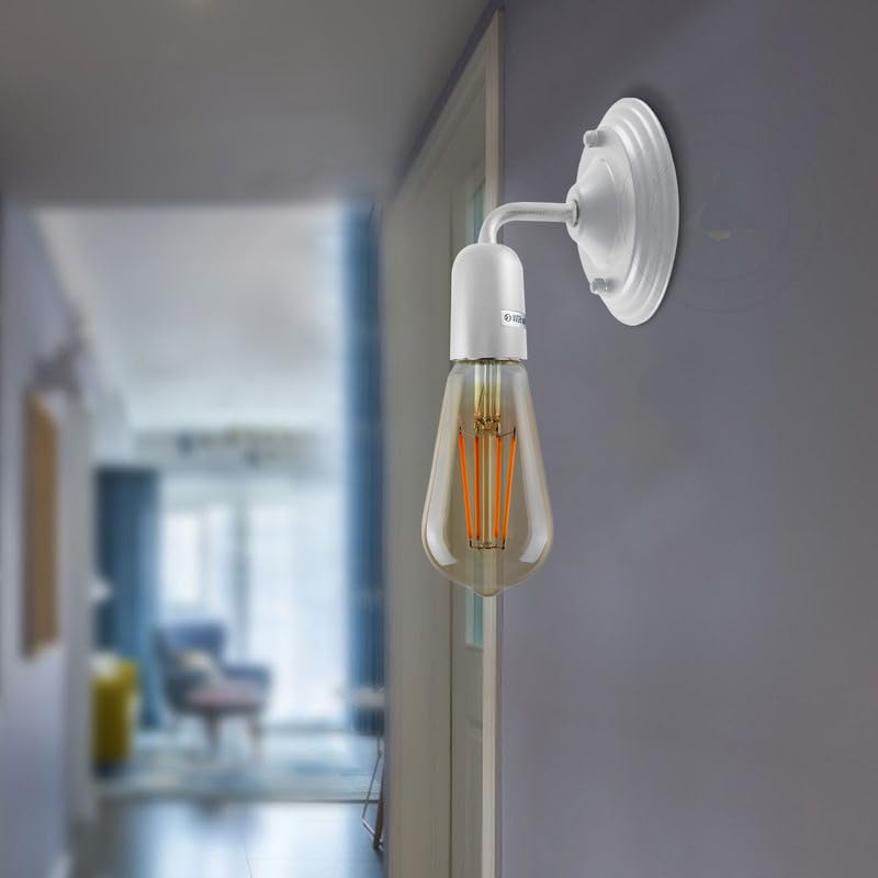 Modern Industrial Vintage Wall Sconce Light Fixture E27 Metal Indoor Lamp