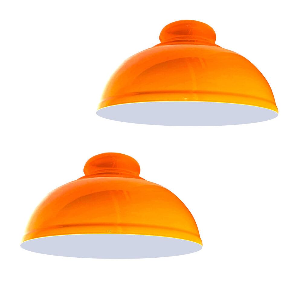 Modern Industrial Curvy Metal Ceiling Lamp Shade Easy Fit Home Decor