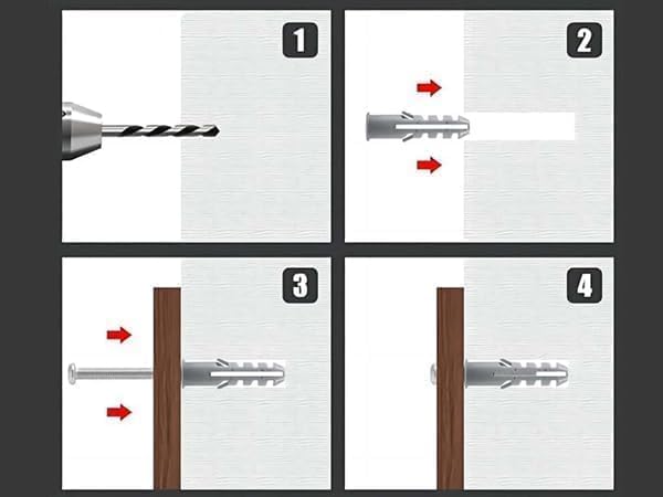 Heavy Duty Raw plug Fasteners for Masonry Fixings ~6331