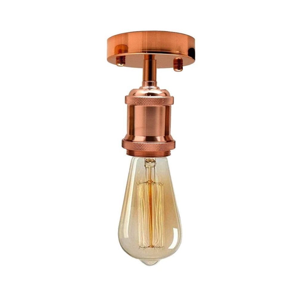 Vintage Industrial Metal LED Ceiling Light Fixture E27 Base Modern Home Decor