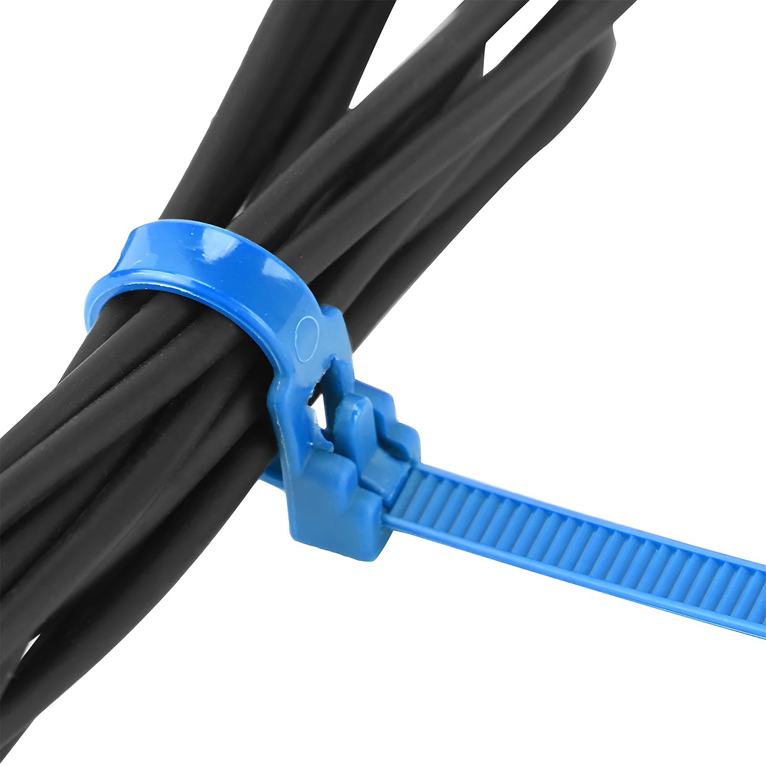 Heavy Duty Releasable Reusable Nylon Cable Zip Ties for Wire Management