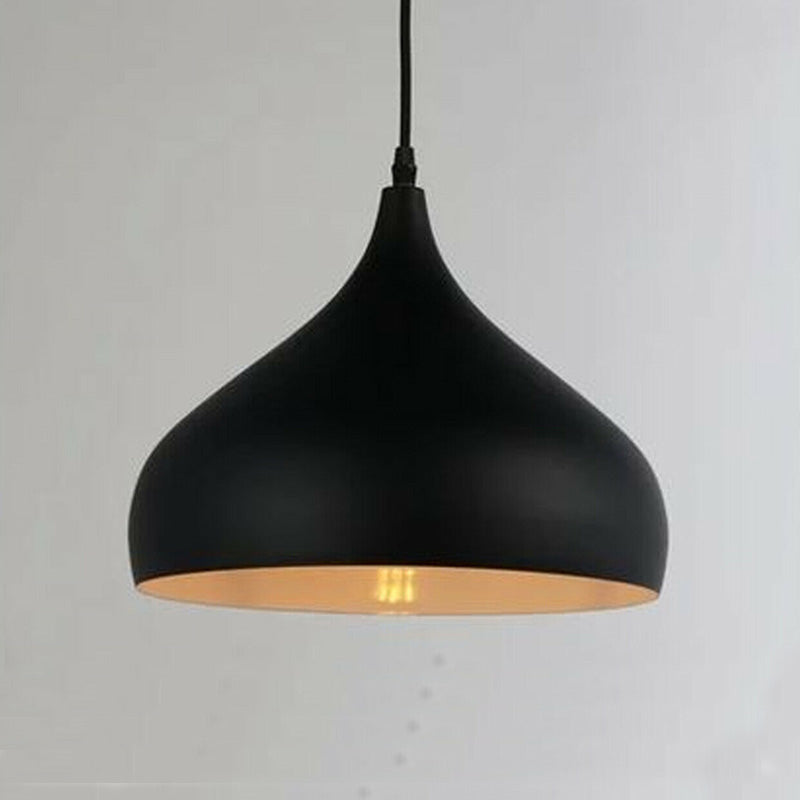Industrial Dome Metal Ceiling Light Shade, Vintage Retro Pendant Lamp Fixture