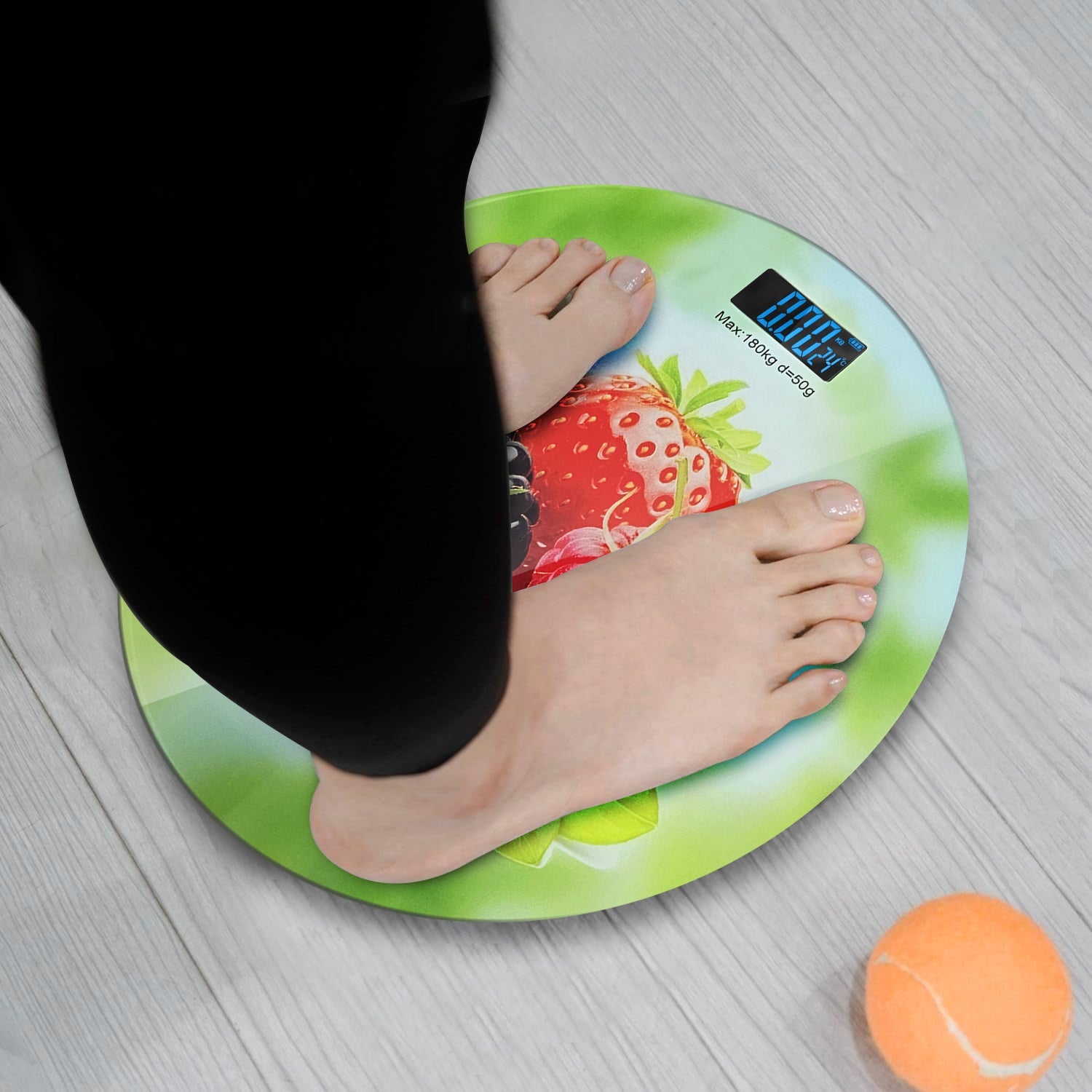 Accurate Digital Bathroom Scale for Weight Loss - Stylish Body Weighing Machine