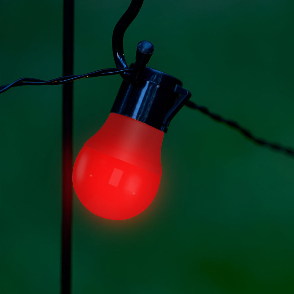 Vibrant 4W E27 LED Coloured Golf Ball Bulb Party Decor