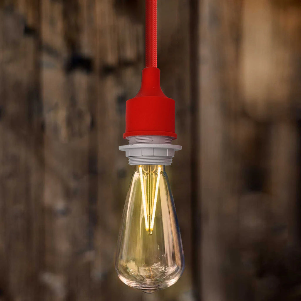 Adjustable Modern Industrial Single Head Ceiling Pendant Lamp Swag Light Kit