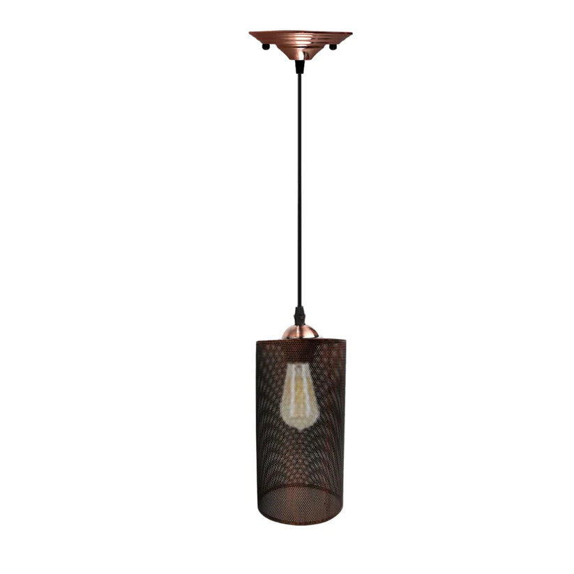 Adjustable Metal Wire Cage Pendant Ceiling Light for Stylish Home Decor