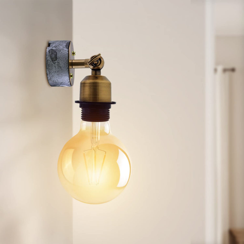 Industrial Vintage Rustic Steampunk Style Wall Light ~6379
