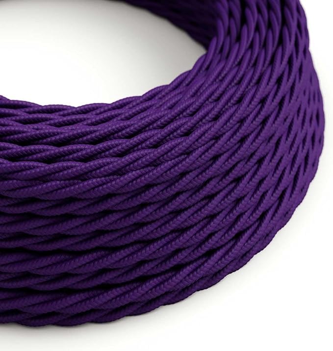 Electrical Cable 3 Core Braided Cord