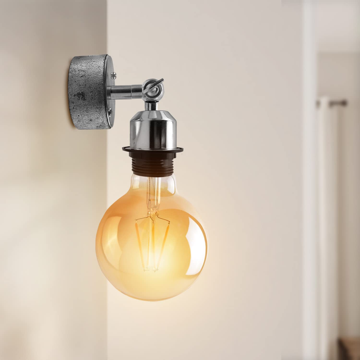 Industrial Vintage Rustic Steampunk Style Wall Light ~6379