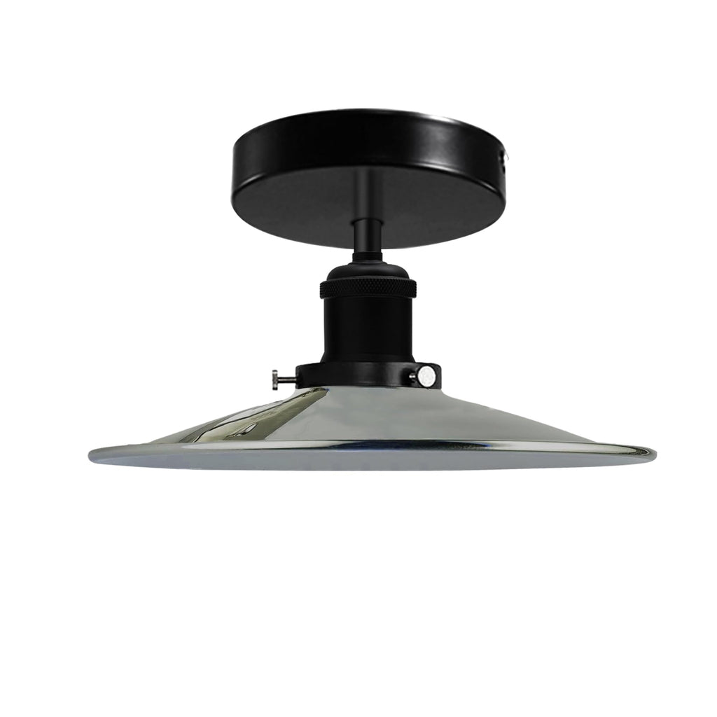 Modern Semi-Flush Mount Industrial Ceiling Light - 6267