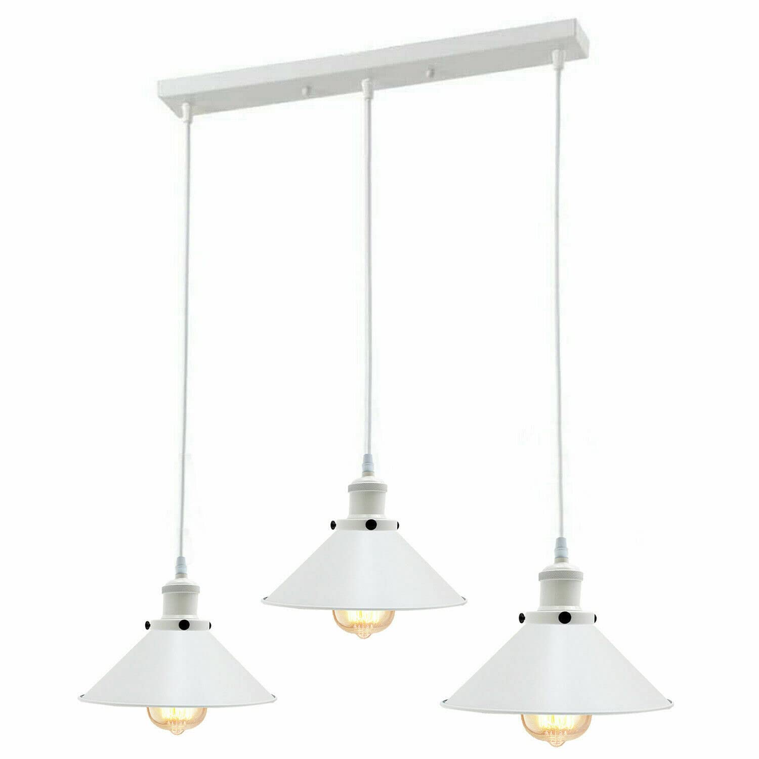 Industrial Vintage LED Ceiling Light Fixture ~6378