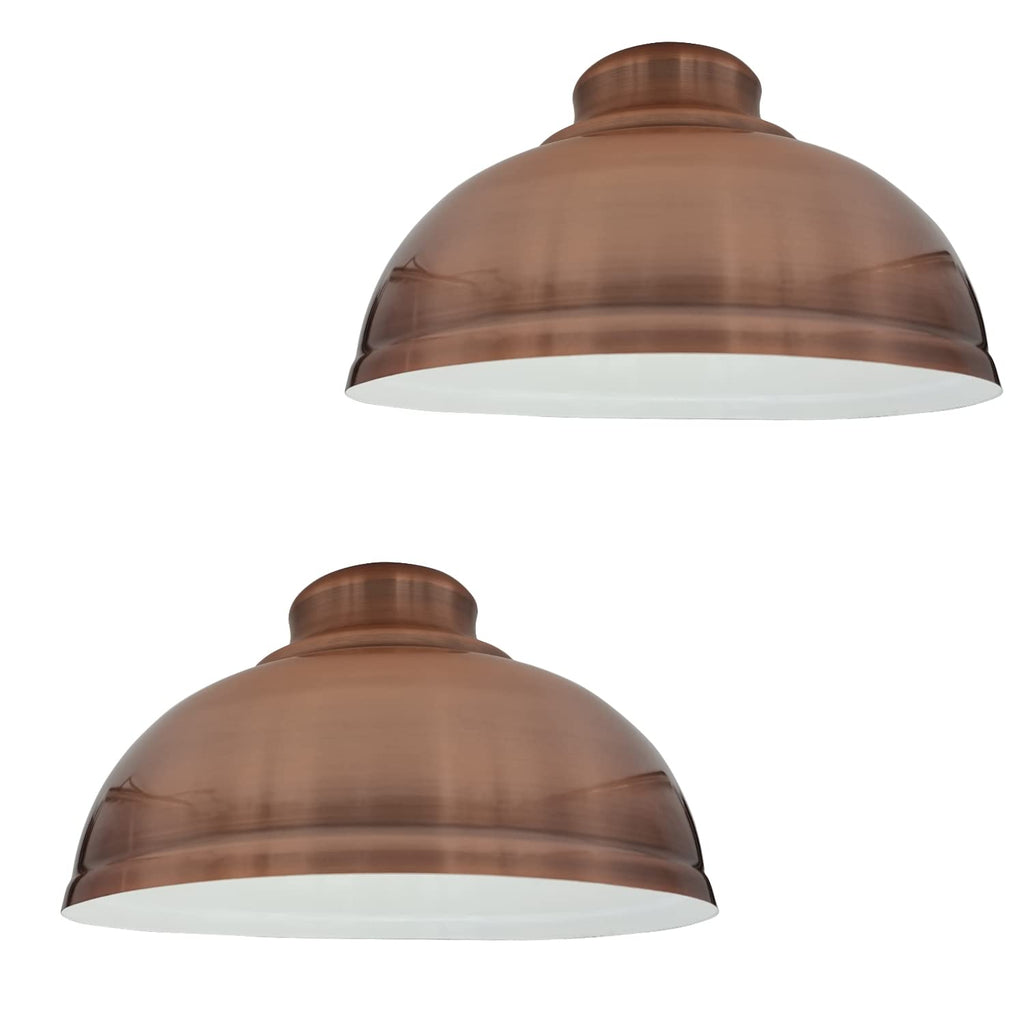 Modern Industrial Curvy Metal Ceiling Lamp Shade Easy Fit Home Decor