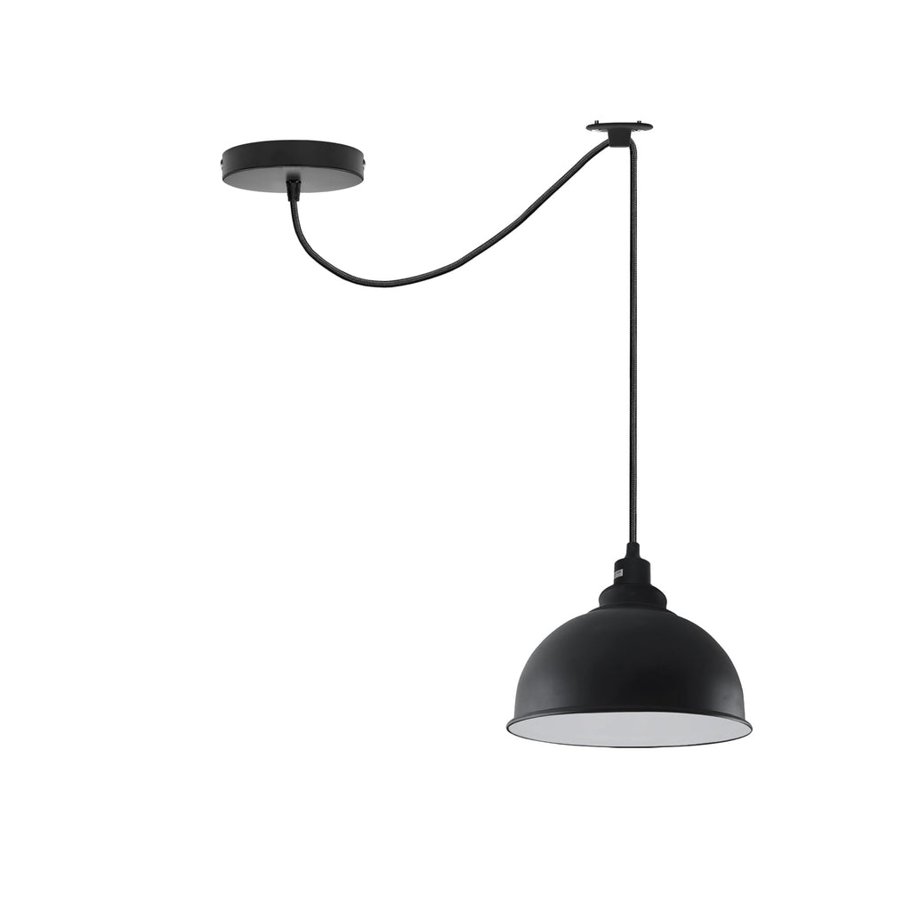 Vintage Mosaic Glass Adjustable Pendant Ceiling Light – Retro Style Statement Lighting Fixture