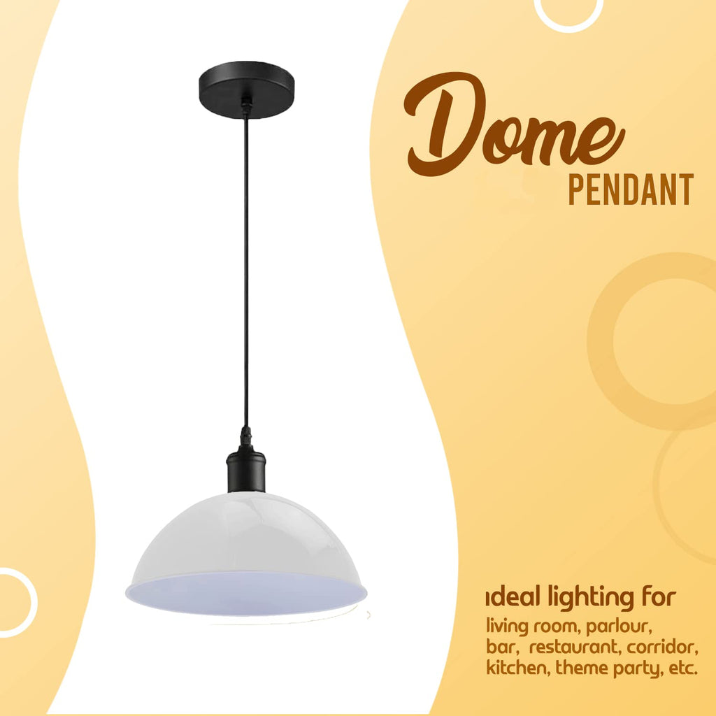 Vintage Pendant Light With E27 Holder ~6197