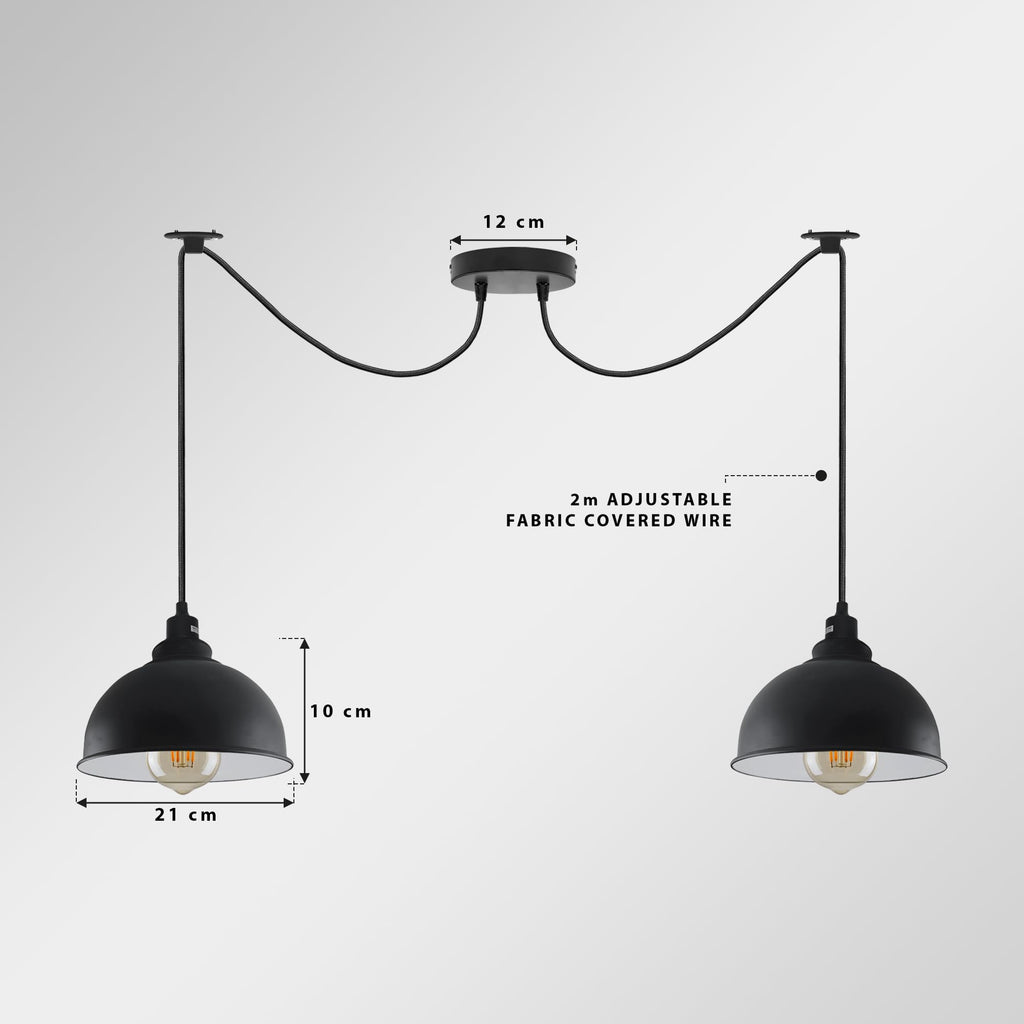 Vintage Mosaic Glass Adjustable Pendant Ceiling Light – Retro Style Statement Lighting Fixture