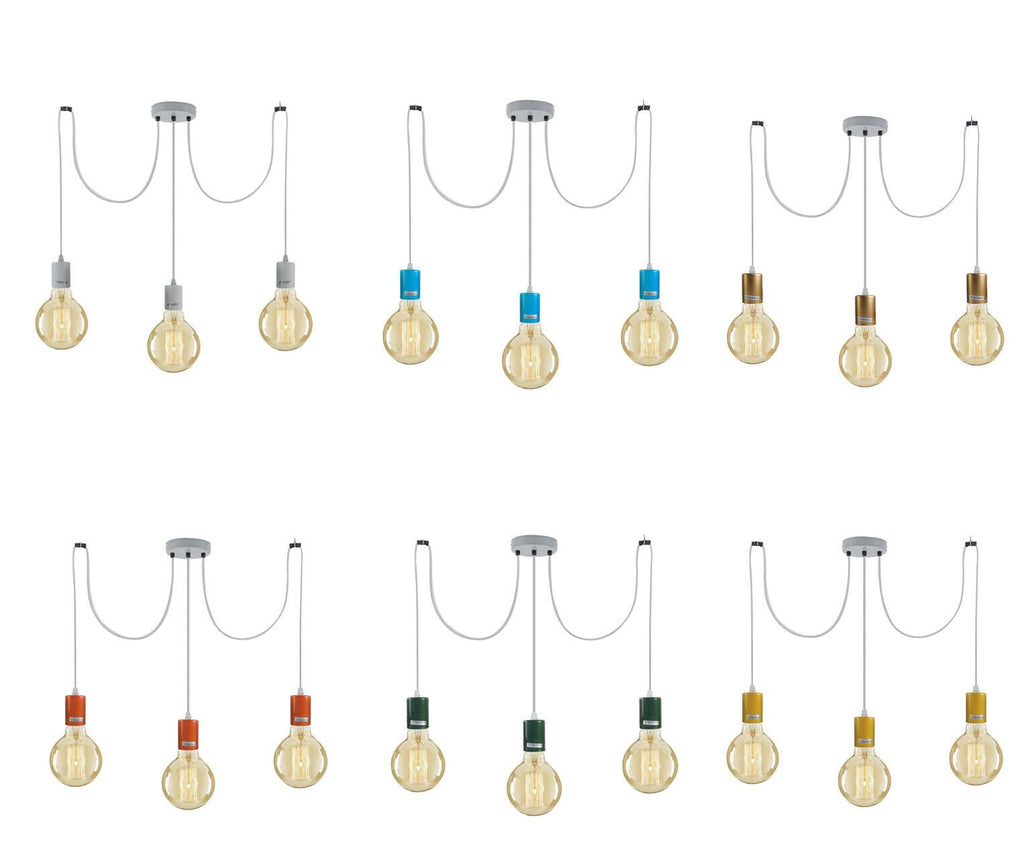 Industrial LED Chandelier Light Fixture ~6376