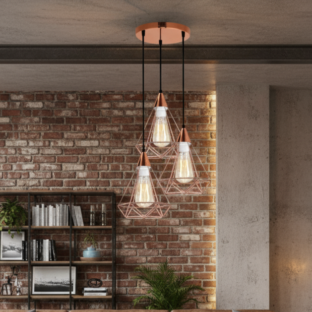 Industrial Metal Ceiling Pendant Lamp ~6354