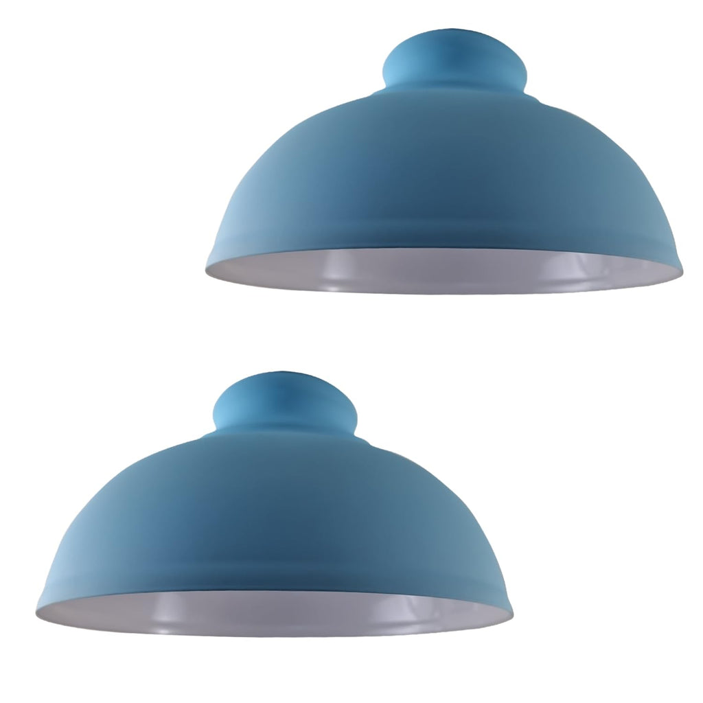 Modern Industrial Curvy Metal Ceiling Lamp Shade Easy Fit Home Decor