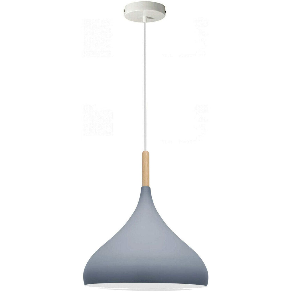 Adjustable Colorful E27 Dome Pendant Light for Kitchen Island & Bar