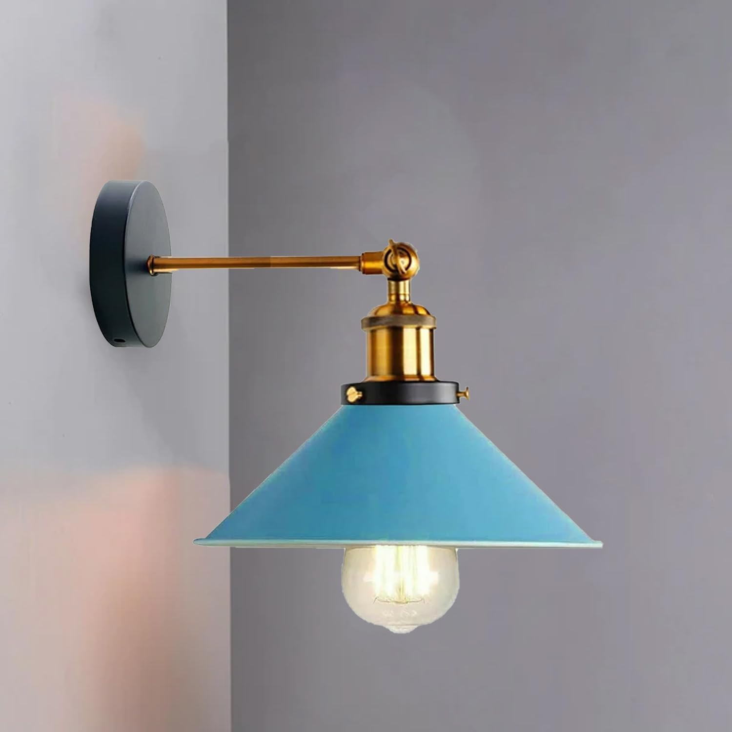 Industrial Metal Wall Sconce LED Light Fixtures ~ 6278