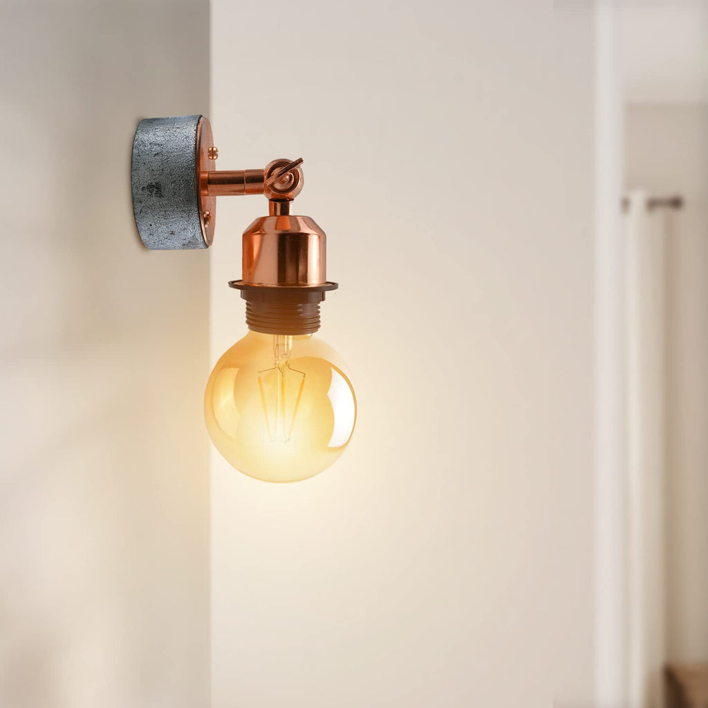 Industrial Vintage Rustic Steampunk Style Wall Light ~6379