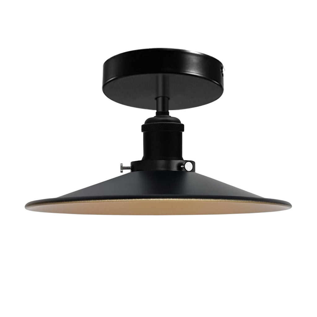 Modern Semi-Flush Mount Industrial Ceiling Light - 6267