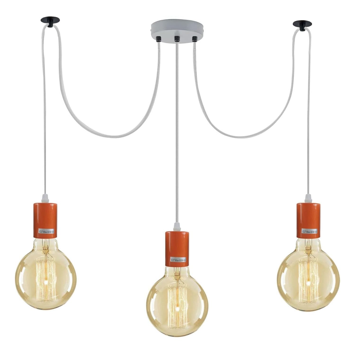 Industrial LED Chandelier Light Fixture ~6376
