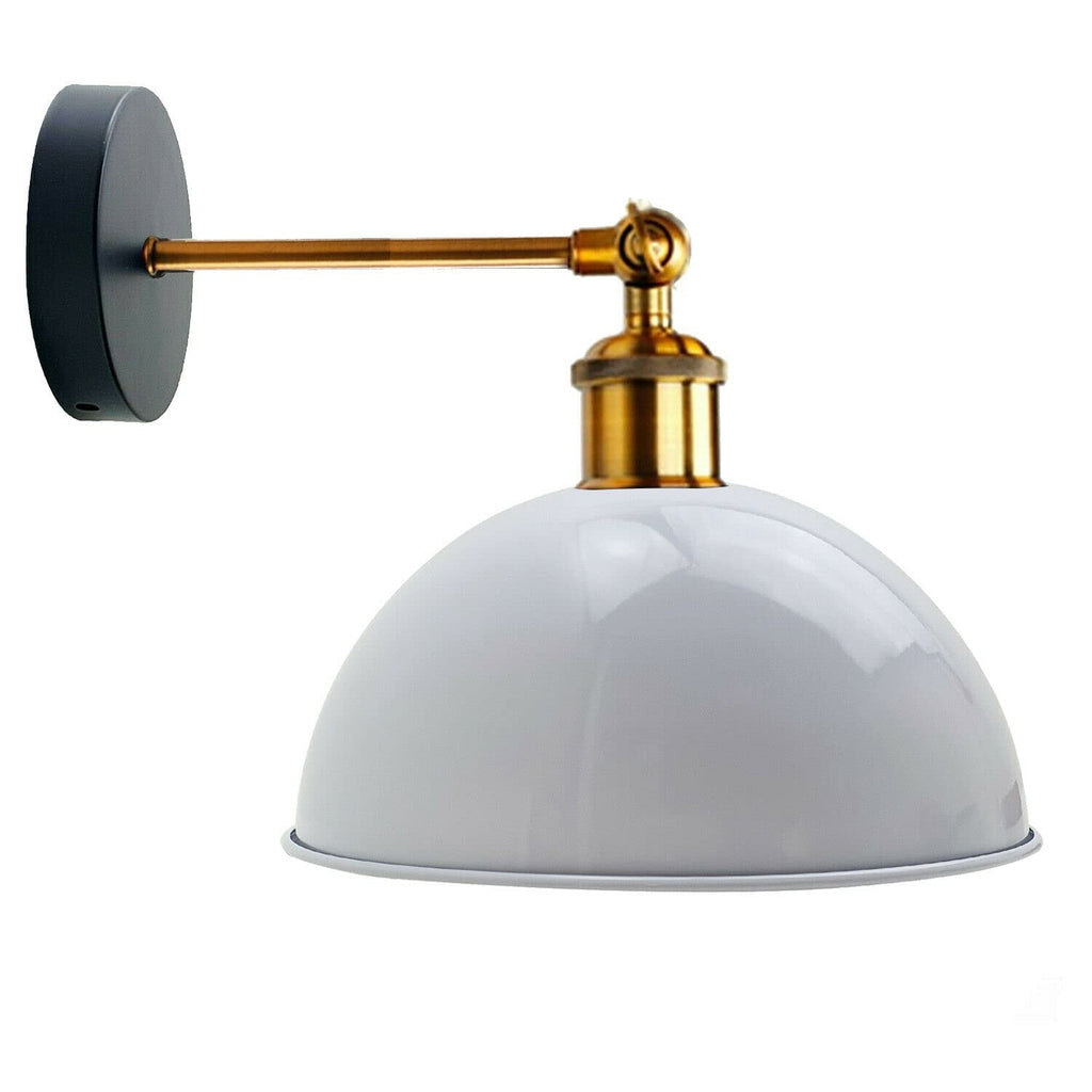 Industrial Farmhouse Style Metal Wall Sconce Light Fixture for Bedrooms Living Rooms