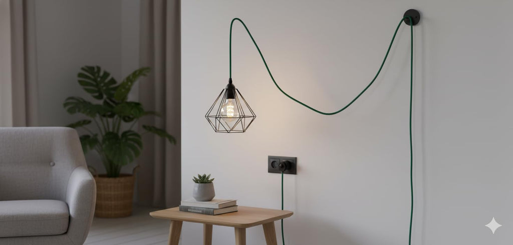 LED Plug in Pendant Light Kit~6358