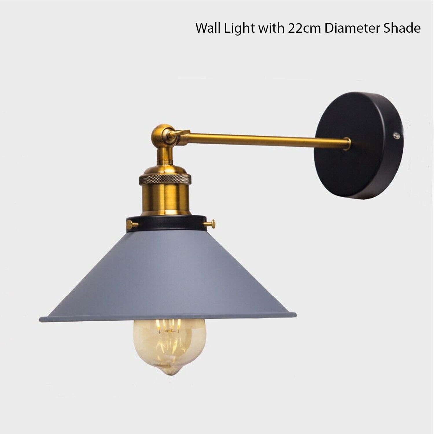 Industrial Metal Wall Sconce LED Light Fixtures ~ 6278