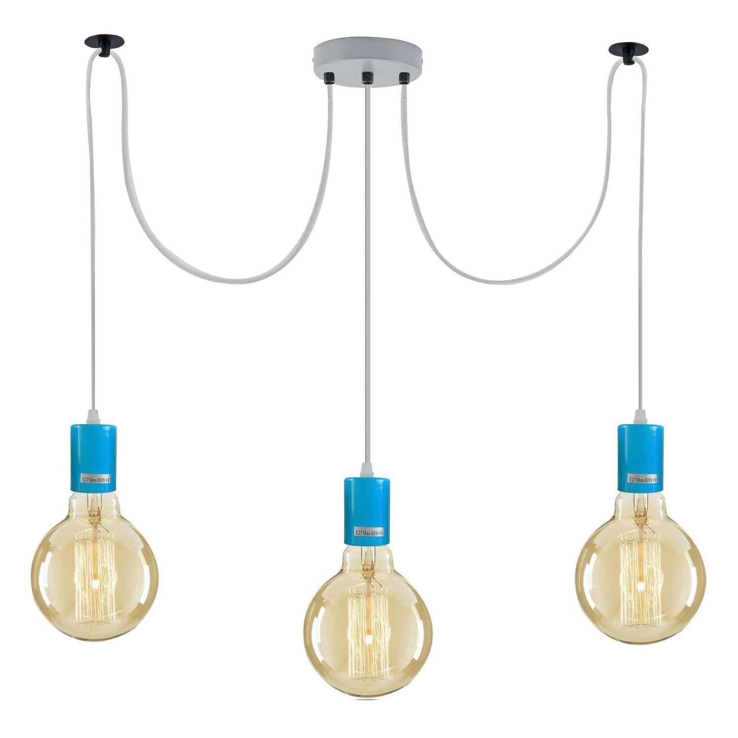 Industrial LED Chandelier Light Fixture ~6376