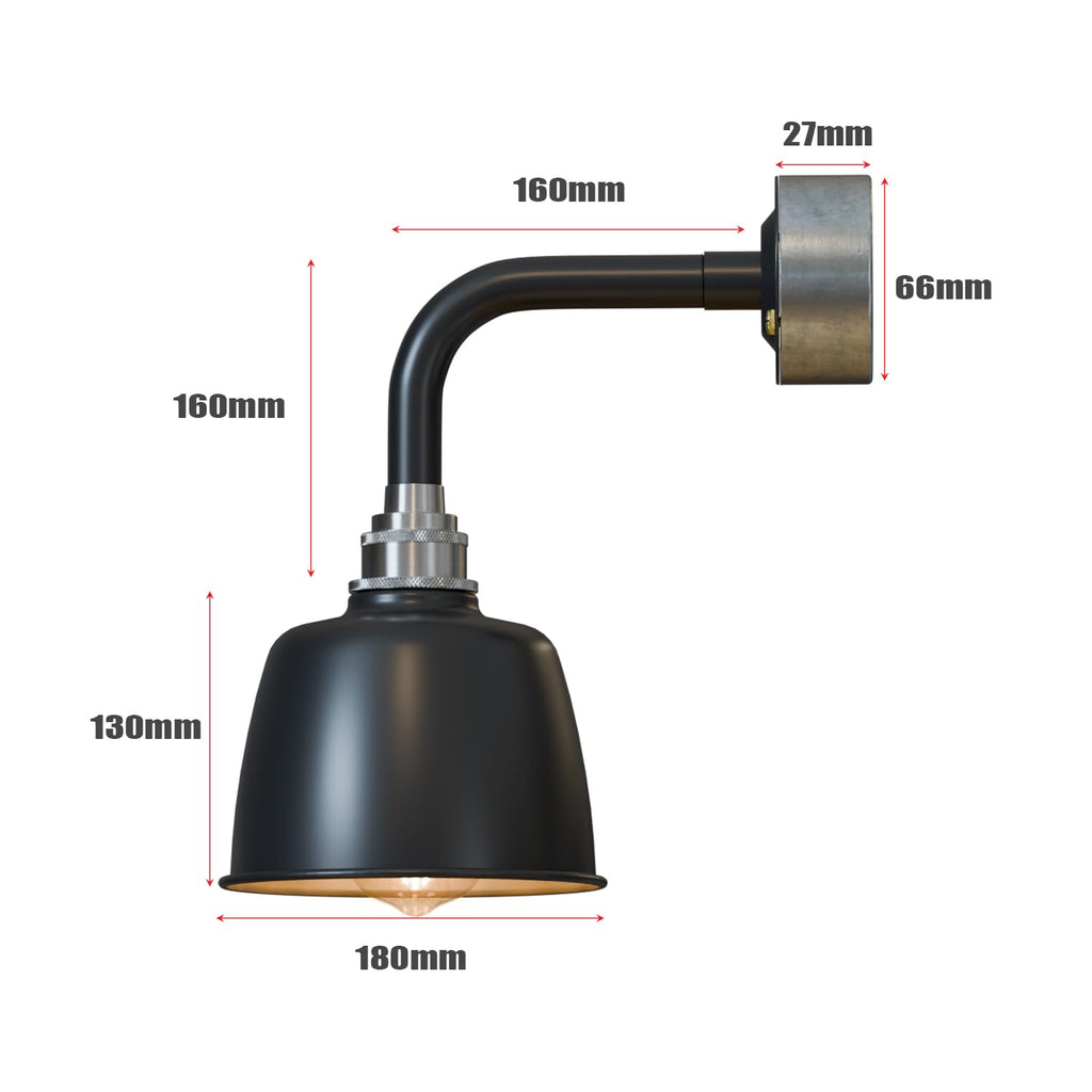 Conduit pipe Wall light Metal ~6223