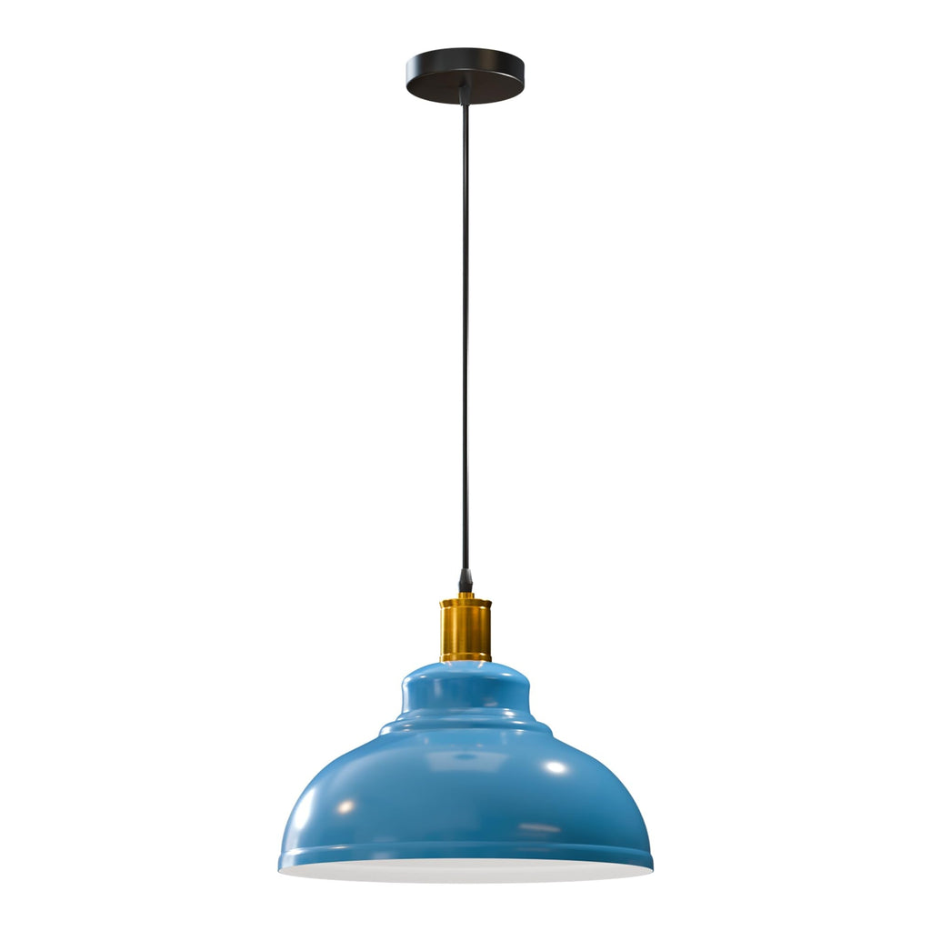 Industrial Pendant Light 29cm Metal ~6191
