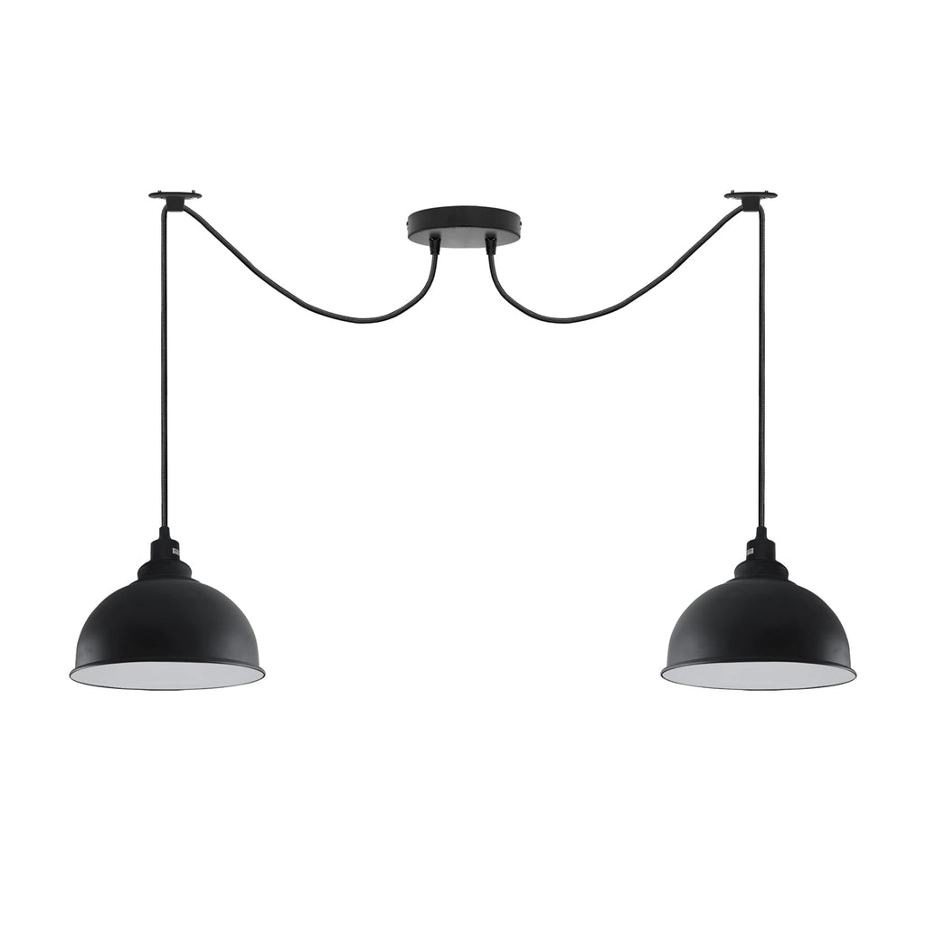 Vintage Mosaic Glass Adjustable Pendant Ceiling Light – Retro Style Statement Lighting Fixture