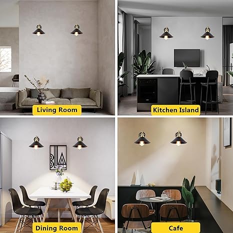 Industrial Metal Wall Sconce LED Light Fixtures ~ 6278