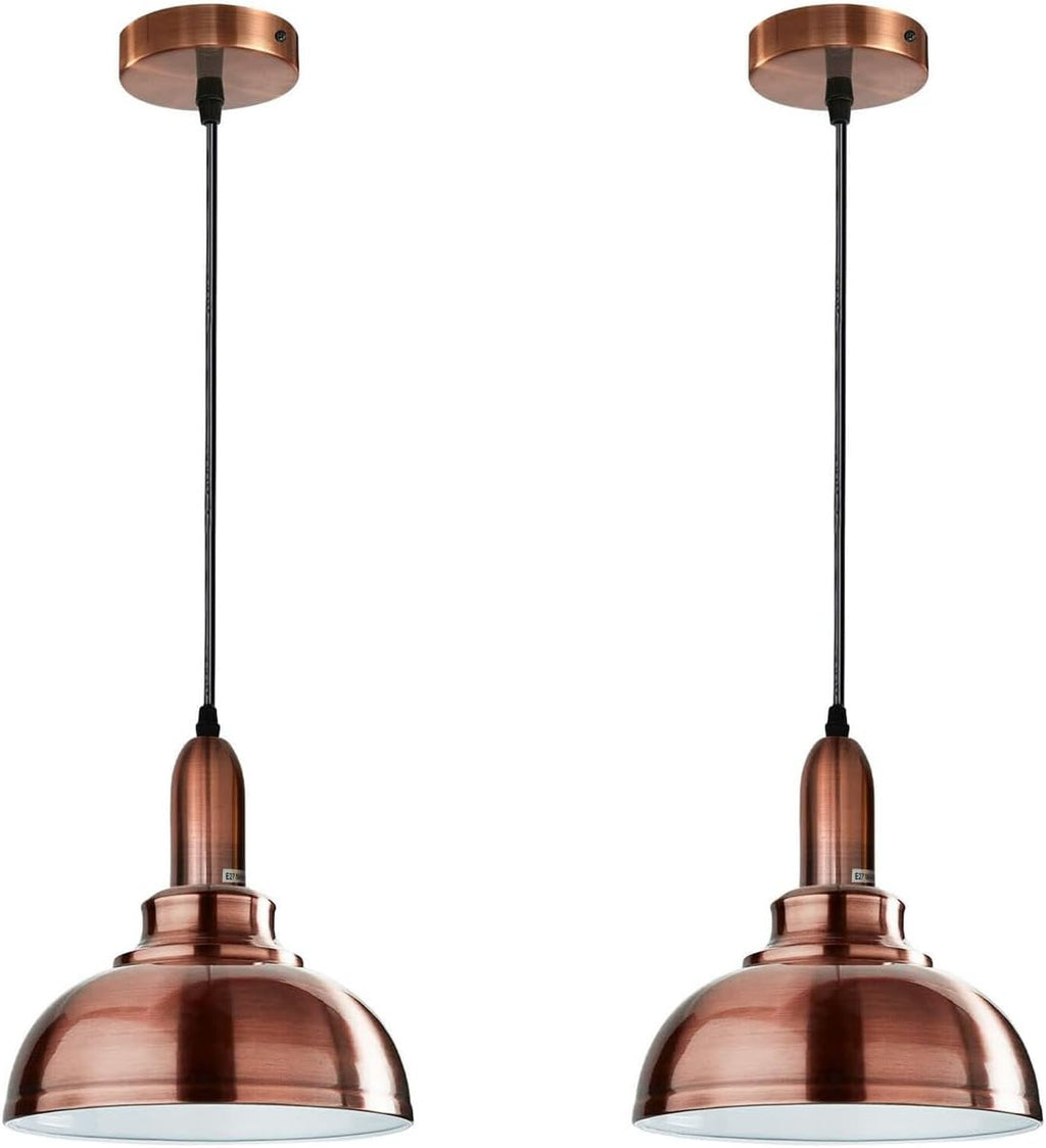 Industrial Copper colour Metal E27 Ceiling Adjustable Cable Hanging Pendant Light Fixture~1065