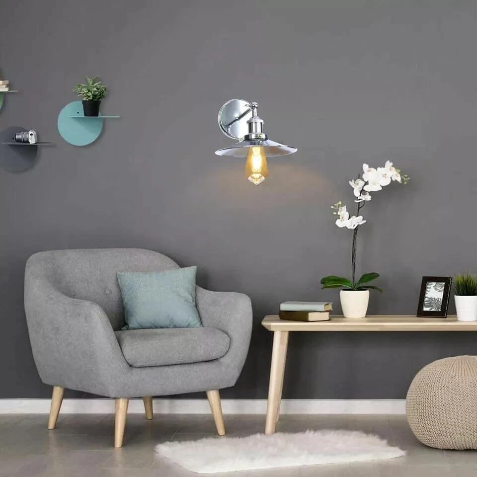 Vintage Metal Wall Sconce Light Fixtures ~6321