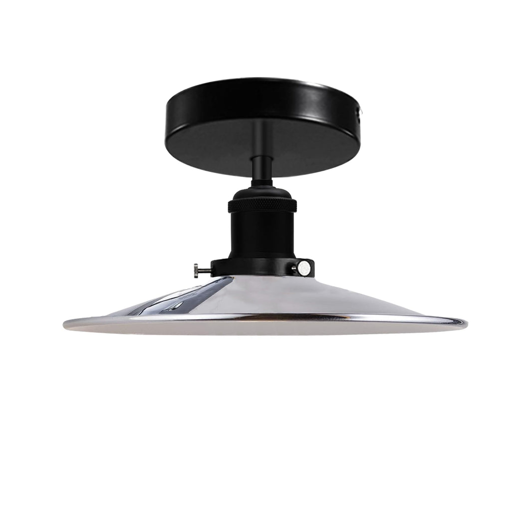 Modern Semi-Flush Mount Industrial Ceiling Light - 6267