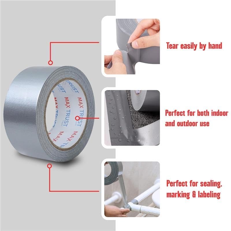 Cloth Gaffer Duct Tape 5cm Wide 45m Long ~6198