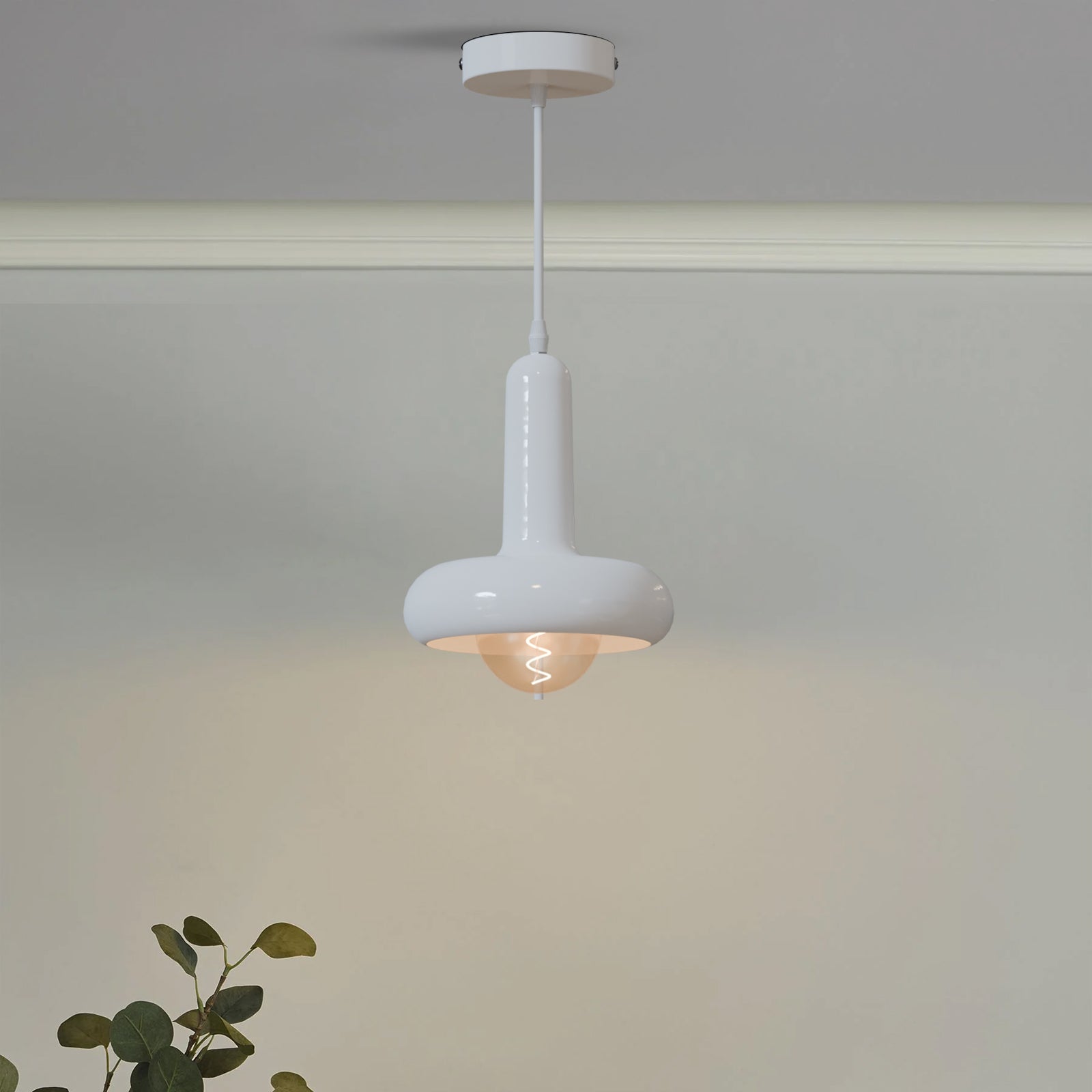 Morandi Style Adjustable Pendant Light Fixture for Kitchen Island Dining Room