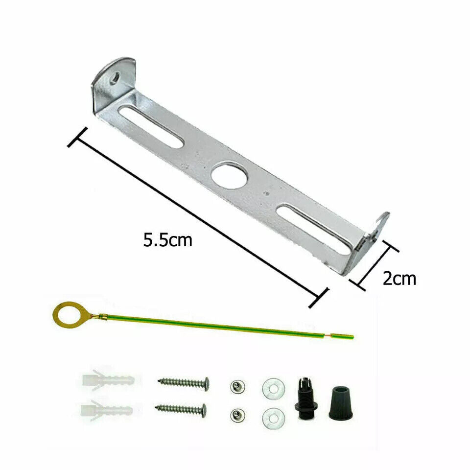 Sturdy 55mm Ceiling Rose Strap Bracket for Secure Light Fixture Mounting